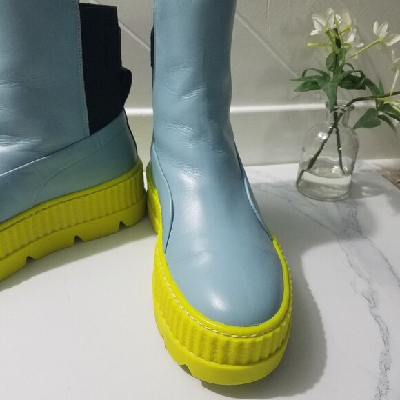 Fenty x Puma by Rihanna Platform Chelsea Boots, Size 7 - Picture 4 of 10